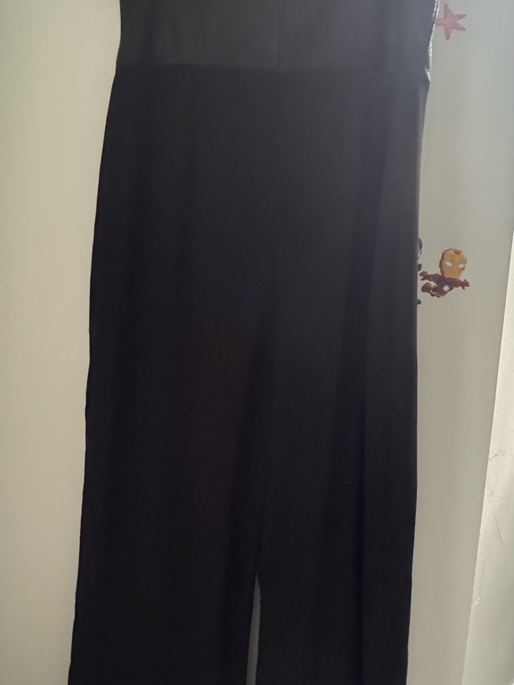 bebe Black Textured Strapless Dress